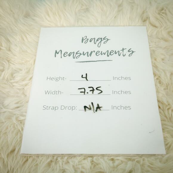 Coach Hamilton Black Leather Continental Style Snap Tri Fold Wallet Checkbook - Picture 6 of 6